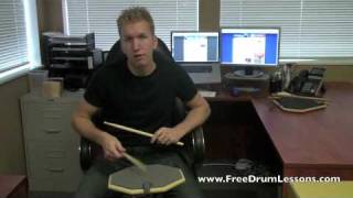 Finger Technique Drumming Exercises Drum Practice Pad Solo Included [upl. by Anneg]