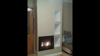 kominek budowa kominka krok po kroku fireplace construction step by step [upl. by Dreeda136]