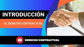 Introducción al Derecho de los Contratos [upl. by Hannej]