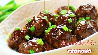 Saucy Meatballs TERIYAKI [upl. by Selry]