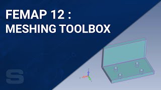 Femap 12 Meshing Toolbox [upl. by Auqkinahs732]