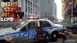 GTA 4 LCPDFR Episode 69 Highway Patrol GTA 4 Police Mods 4K [upl. by Nauqas]