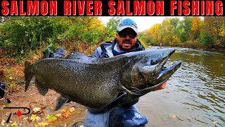 Salmon Fishing New Yorks World Famous Salmon River [upl. by Esineg]