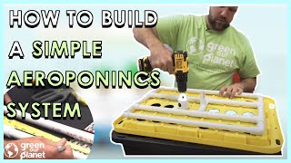 How to Build a Simple Aeroponics System [upl. by Ahsener]