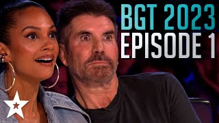 Britains Got Talent 2023 Episode 1  ALL AUDITIONS [upl. by Manly]