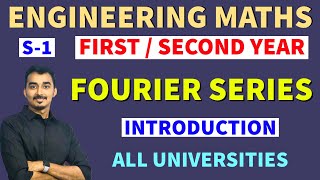 FOURIER SERIES  S1  DIRICHLETS CONDITION  ENGINEERING MATHEMATICS  SAURABH DAHIVADKAR [upl. by Fredi]