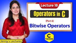 C18 Operators in C  Part 6  Bitwise Operators  C Programming Tutorials [upl. by Annoeik]