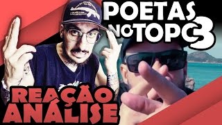 Poetas no Topo 3  Qualy Rincon Clara Liflow Luccas Carlos Xará Drik Barbosa Don L REAÇÃO ANÁLISE [upl. by Ringsmuth]