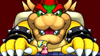 Super Princess Peach DS All Bosses No Damage [upl. by Annoved]