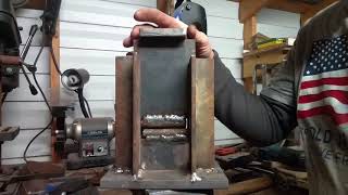 Making a Blacksmiths Guillotine [upl. by Niwhsa562]