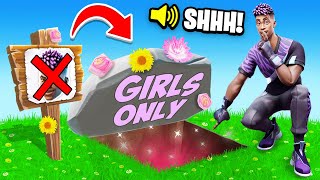 I Went UNDERCOVER in a GIRLS ONLY Tournament Fortnite [upl. by Cohbath]