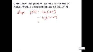 Calculating pH amp pOH H OH Acids amp Bases CLEAR amp SIMPLE [upl. by Gotthard]