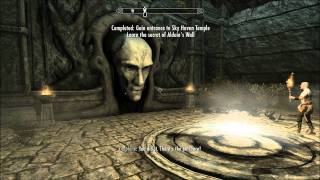 Lets Play Skyrim  Finding Sky Haven Temple MAIN QUEST [upl. by Suellen]