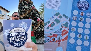 FREE amp Festive Things To Do At Disney Disney Springs Christmas Tree Stroll  We Saw Wish Movie [upl. by Aicilra]