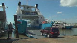 STRADBROKE FERRIES  Vehicle Ferry to North Stradbroke Island [upl. by Spielman]