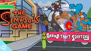 The Simpsons Game  Full Game Walkthrough PSP Version Gameplay [upl. by Aehta]