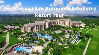 JW Marriott San Antonio Hill Country Resort amp Spa Tour [upl. by Gottuard389]