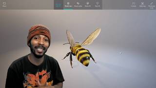 Paint 3D Windows 10 Mixed Reality  Walkthrough Fun [upl. by Allisurd]