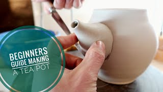 Beginners guide to making a functional TEA POT [upl. by Reimer188]