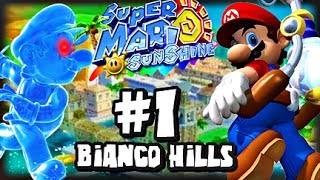 Super Mario Sunshine 1080p  Part 1  Bianco Hills [upl. by Nnave590]