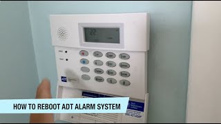 How to reboot your ADT alarm system [upl. by Nnylacissej]