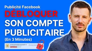 Pubs Facebook  Débloquer son compte publicitaire en 3 minutes 2023 [upl. by Connors]