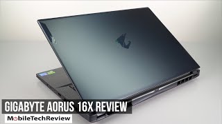 Gigabyte Aorus 16X Review [upl. by Goody578]