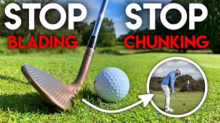 STOP BLADING and STOP CHUNKING your chip shots [upl. by Lidda]