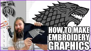 How to digitize graphics for embroidery  Tock Custom [upl. by Garrity]