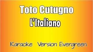 Toto Cutugno  L italiano versione Karaoke Academy Italia [upl. by Galanti]