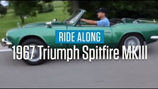 1967 Triumph Spitfire MKIII  Ride Along [upl. by Kendal]