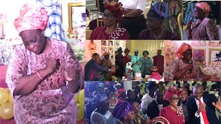 SEE HOW MUMMY G O DANCED TO CELEBRATE PST MRS NIKE ILORI  70 [upl. by Eeram]