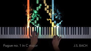 JS Bach  Fugue no 1 in C major BWV 846 [upl. by Olodort]