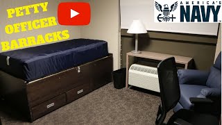 Navy Barrack Room Tour Petty Officer 2019 [upl. by Redd361]