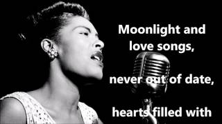 As Time Goes By BILLIE HOLIDAY with lyrics [upl. by Bellaude]