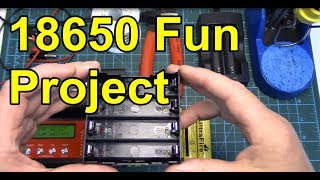 Charging 18650 Batteries with RC Charger amp Common 18650 Battery Holder [upl. by Vilberg650]