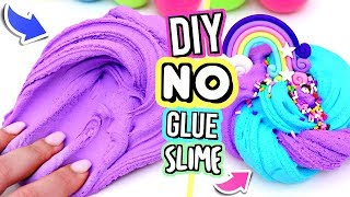 HOW TO MAKE SLIME WITHOUT GLUE No Glue Slime Recipes [upl. by Nairam]