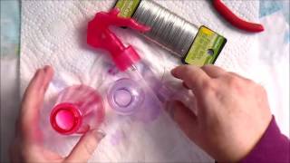 How To Unclog Your Spray Mist Bottles amp DIY Metallic Sprays For Pennies [upl. by Joyann]