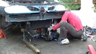 Gearbox replacement part 1 gearbox removal [upl. by Lory]