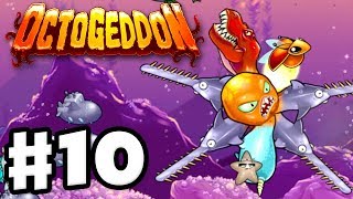 Octogeddon  Gameplay Walkthrough Part 10  4 Sawsharks PC [upl. by Tarrel723]