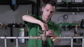 Caleffi Backflow Installation and Function Test [upl. by Jarib]