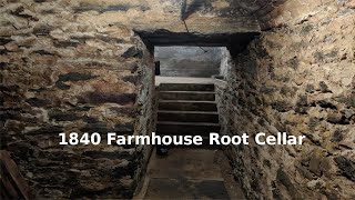 1840 Farmhouse Root Cellar Part 1 [upl. by Vallie637]