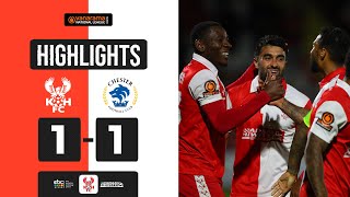 📺 HIGHLIGHTS  3 Sep 24  Harriers 11 Chester [upl. by Noremac730]