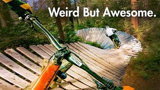 The WEIRDEST Bike Park [upl. by Kenji157]