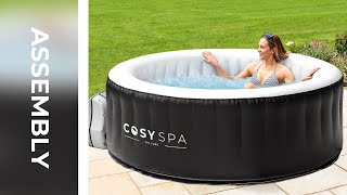 Cosy Spa  How to set up Internal Pump inflatable hot tub 2020 model [upl. by Akla573]