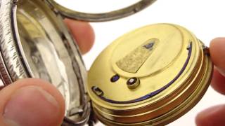 Antique Fusee Pocket Watch [upl. by Hcurab783]