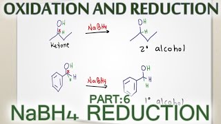 Sodium Borohydride NaBH4 Reduction Reaction Mechanism [upl. by Renraw]