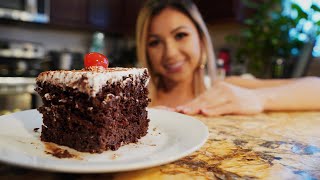 HOW TO MAKE TRES LECHES CHOCOLATE CAKE FROM SCRATCH  CLAUDIA REGALADO [upl. by Clarey829]