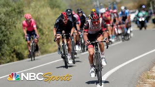 Vuelta a España 2021 Stage 7 extended highlights  Cycling on NBC Sports [upl. by Conard]