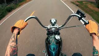 1979 Shovelhead Chopper Ride [upl. by Monique721]